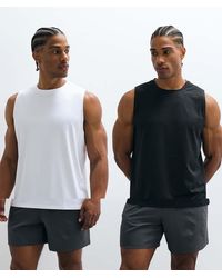 4505 - Icon Quick Dry Mesh Training Tank 2 Pack - Lyst