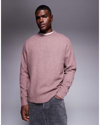 ASOS - – angerauter oversize-strickpullover - Lyst