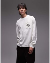 Nike - Long Sleeve T-shirt With Pocket Detail - Lyst