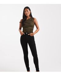 ASOS - Vaqueros De Corte Pitillo De Asos Design Petite - Lyst