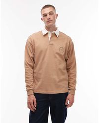 Tommy Hilfiger - Crest Logo Long Sleeve Rugby Polo Shirt - Lyst