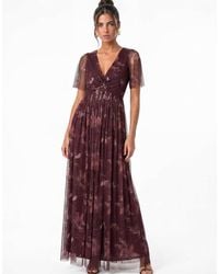 ANAYA - Floral Print Twist Detail Maxi Dress - Lyst