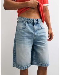 ASOS - Losse Denim Jort - Lyst