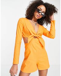 Bershka Playsuits for Women | Black Friday Sale up to 45% | Lyst