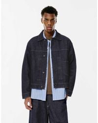 Pull&Bear - Veste en jean à poches - Lyst