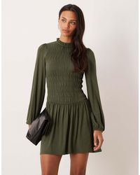 Nobody's Child - Siobhan Shirred Mini Dress - Lyst