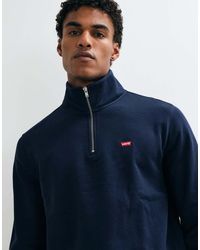Levi's - Original 1/4 Zip Sweatshirt - Lyst