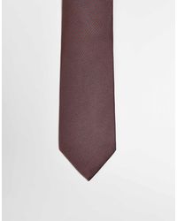 ASOS - Tie With Micro Stripe - Lyst