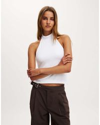 Cotton On - Hold Me Halter Twist Back - Lyst