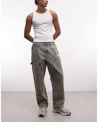 Aape By A Bathing Ape - Aape By A Bathing Ape Loose Fit Carpenter Denim Jeans - Lyst