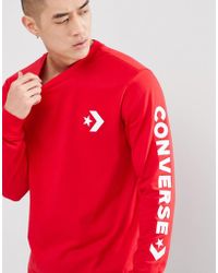 converse long sleeve t shirt mens 