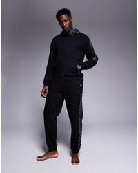 EA7 - Armani Joggers Co-Ord With Logo Tape Detail - Lyst