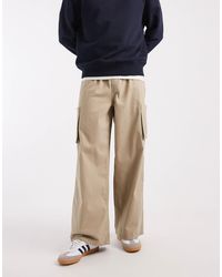 ASOS - Loose Pull On Cargos - Lyst