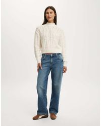 Cotton On - Boxy Mock Neck Knit Sweater - Lyst