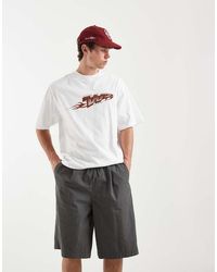 DOUBLE A by WOOD WOOD - 100% Cotton Liam T-shirt With Front Print A Logo - Lyst