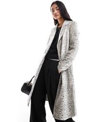 Helene Berman - Faux Leather College Coat - Lyst