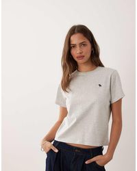 Abercrombie & Fitch - Icon Logo Everyday T-shirt - Lyst