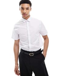 ASOS - Camicia Elegante Regular Fit Bianca - Lyst