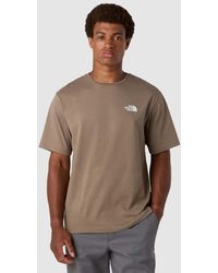 The North Face - M Mountain Sketch Ss Tee Relaxed - Lyst