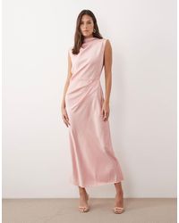 knee length dresses for ladies Baltic Born Womens Shonda Sparkle Midi Dress | Emerald main image 1