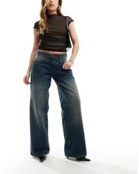 Motel - Roomy Low Rise baggy Jeans - Lyst