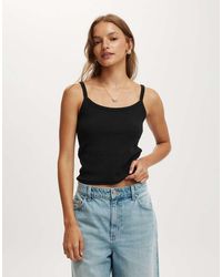Cotton On - Goldie Rib Scoop Cami - Lyst