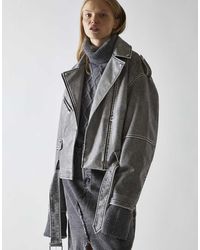 Glamorous - Cropped Biker Jacket - Lyst
