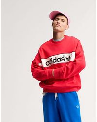 adidas Originals - Adisignature Ny Crewneck Sweatshirt - Lyst