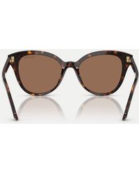 Swarovski - Butterfly Sunglasses With Lens - Lyst