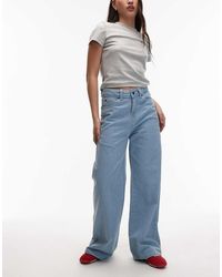 Dickies - Vaqueros Claro Holgados De Pernera Ancha De - Lyst