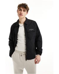 Fred Perry - Surchemise en ripstop - Lyst