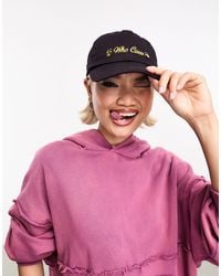 Collusion - Unisex Slogan Who Cares Cap With Charm - Lyst