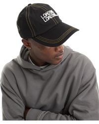 ASOS - Soft Baseball Cap With Contrast Stitch And Embroidery - Lyst