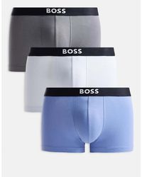 BOSS - Boss One 3-pack Trunks - Lyst
