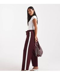 Noisy May - Straight Leg Jersey Trouser - Lyst