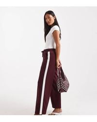 Noisy May - Straight Leg Jersey Trouser - Lyst