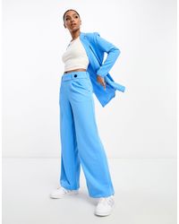 Jdy - Button Detail Wide Leg Dad Trousers Co-ord - Lyst