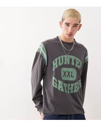 Collusion - Camiseta Lavado Holgada De Manga Larga Con Estampado De - Lyst