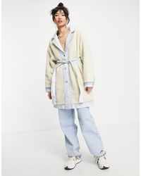 Levi's Reversible Belted Sherpa Coat - Multicolour