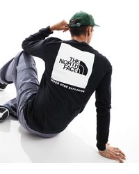 The North Face - Long Sleeve Nse Back Print T-shirt - Lyst