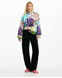 Desigual - Sudadera Wild Garden En - Lyst