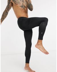 New Look Sport Recycled Polyester Running Tights - Black