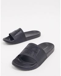 calvin klein sandals black