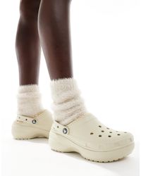 Crocs™ - Classic Platform Lined Clogs - Lyst