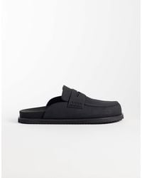 ASOS - Penny Loafer Mules - Lyst