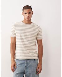 Threadbare - Crew Neck Ringer T-Shirt - Lyst