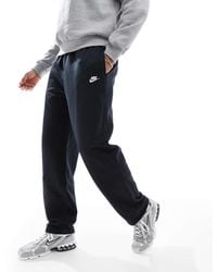 Nike - – club – gerade geschnittene jogginghose aus french terry - Lyst