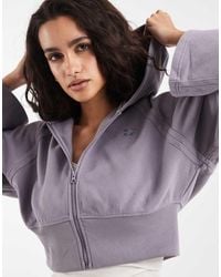 New Balance - Brushed Coastal Fleece Full Zip Jacket - Lyst