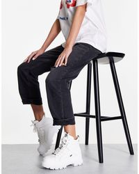 buffalo vegan aspha flat ankle boots in white