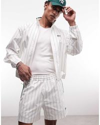 BLKVIS - Striped Track Short Co-ord - Lyst